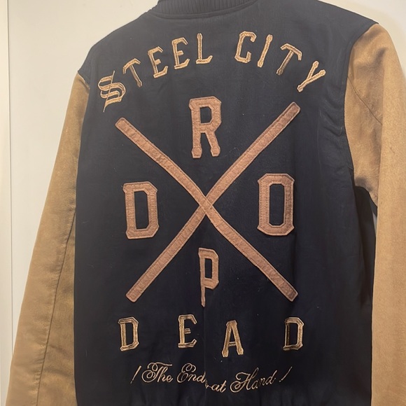Steel City Dead Varsity Jacket Sz Small unisex - Picture 3 of 15